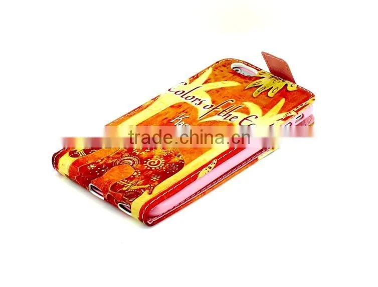 2015 Newest Owel Printings Phone Case Lift Flip Leather Case With Card Slot For iPhone 6