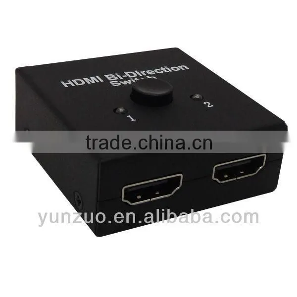HDMI 2 ports Bi-Direction Switch 2x1 3D support