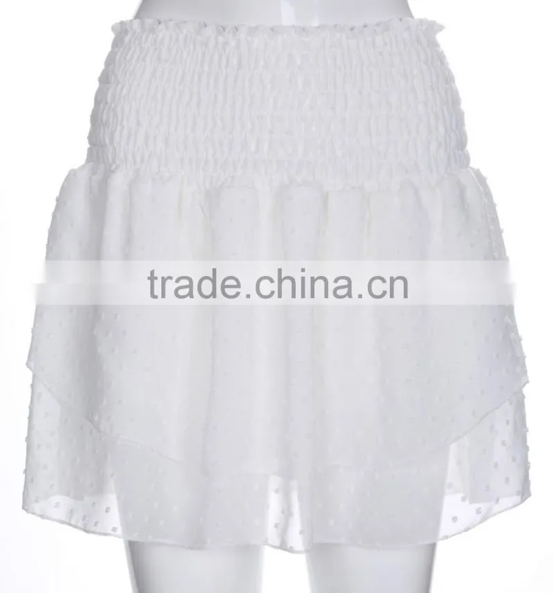Factory direct wholesale Lady casual short skirt