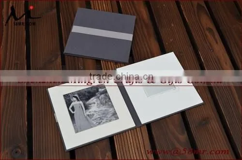 Fabric Cloth Linen DVD CD USB Business Card Box Album Folio