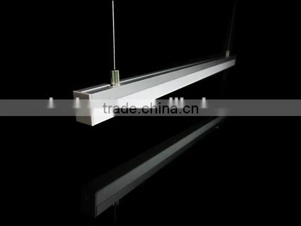 Square Aluminum Profile Extrusion for Pendant Lights Use