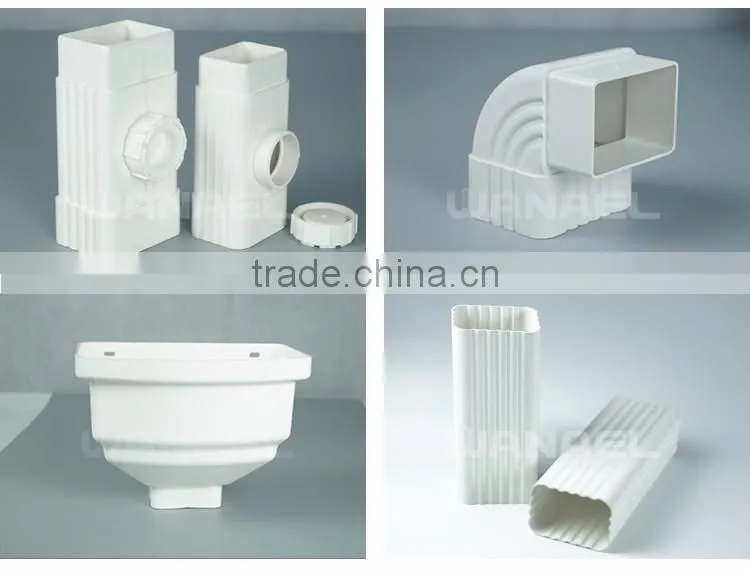 Long Service Life Leaf Dust Proof PVC Rain Gutter Guard