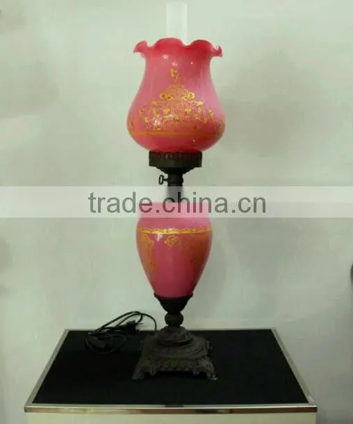 Classical Hand Blown Glass Table lamp Hot sale in middle east