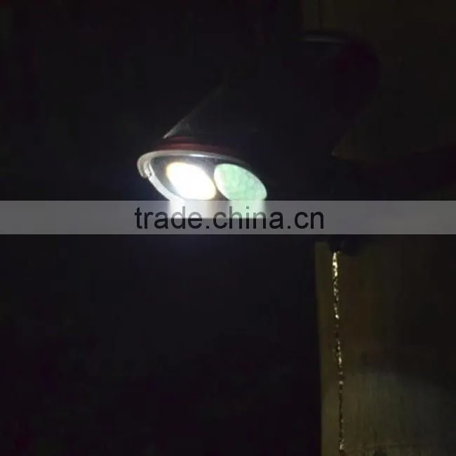 Weatherproof 3W Solar Powered Motion Sensor LED Light