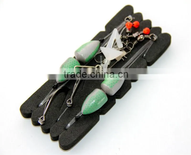 surfcasting rig pulley bullet float rig two trace