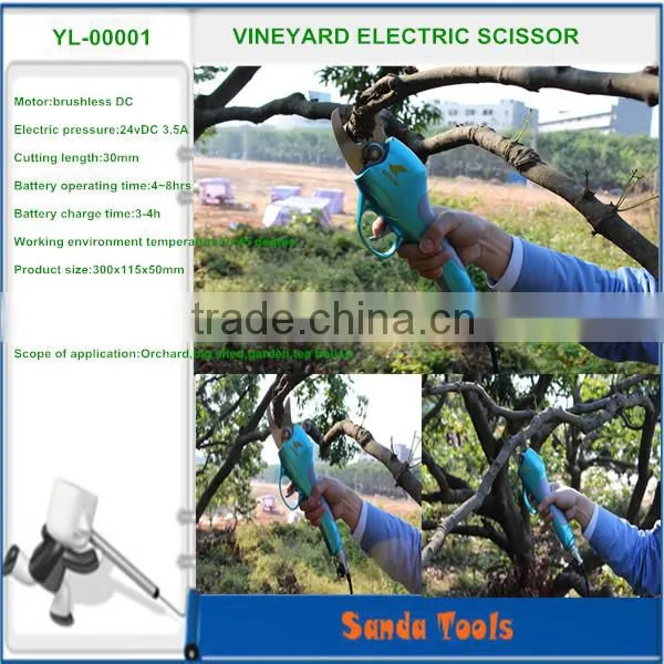 vineyard electric pruners