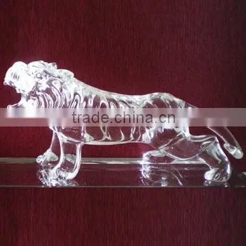 Crystal 3d football field model crystal building model football souvenir