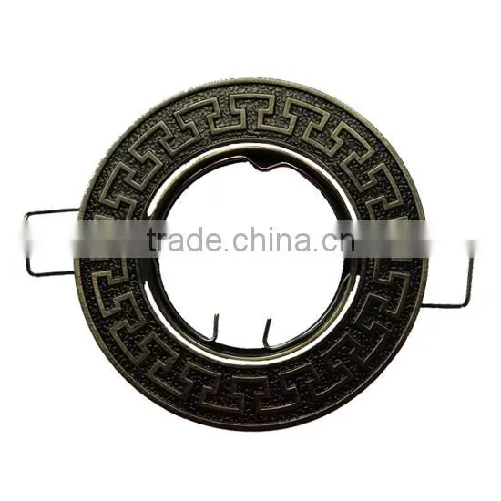 Cheap price zinc die-casting body downlight fixture fit for gu10 mr16 bulb