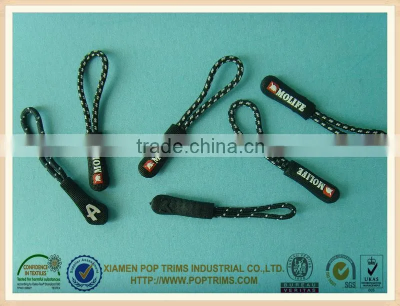 Rubber Zipper puller with new design
