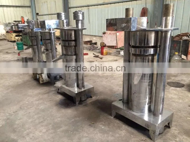 High oil-pressing ratio Hydraulic almond oil extraction machine for sale
