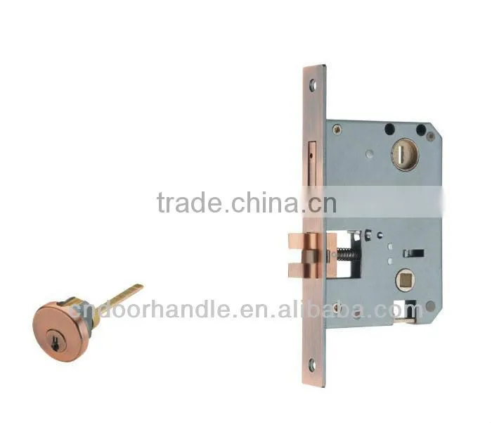 Wholesale Zinc Alloy handle door locks in big plate as 580mm long for villa and exterior doors