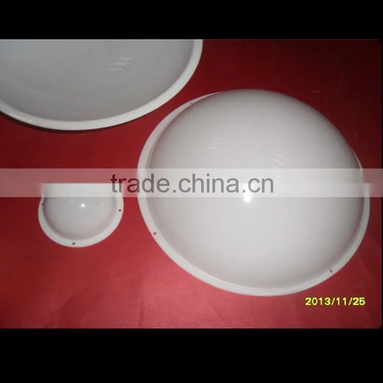 Hot sale plexiglass cover, desktop cover, white acrylic dome cover