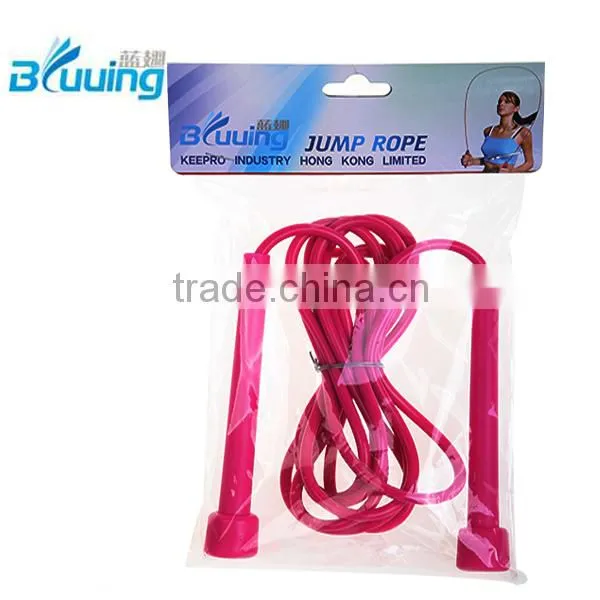 Made in China wholesale with high quality skipping rope sale speed high jump rope(Model D)