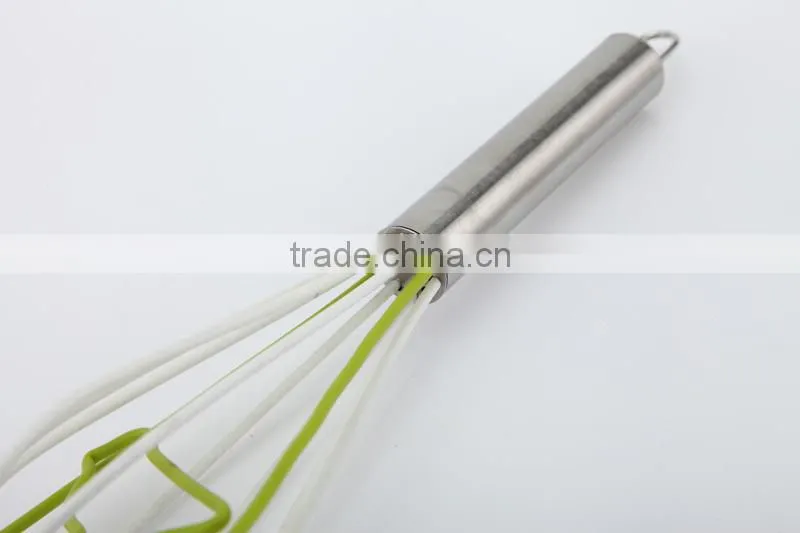 9 inches silicone bird whisk