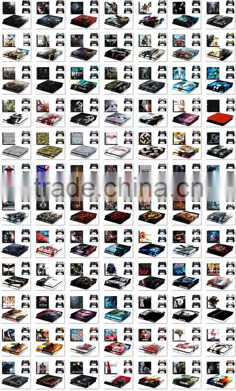 Game decal skin sticker cover for PS4 playstation 4 controller console skins
