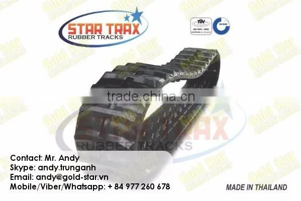 STAR TRAX rubber track 400x47x90w