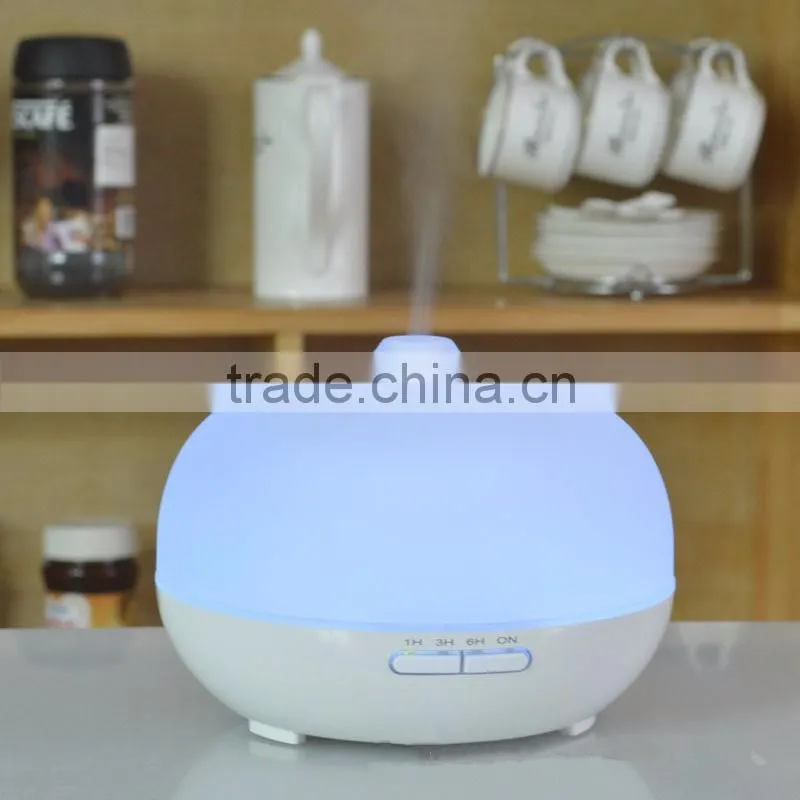 7 color romantic lamp wood grain aromatherapy diffusers aroma
