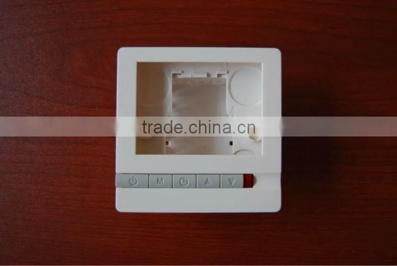 wall mount plastic enclosure for temperature thermostat, plastic enclosure box for room thermostat