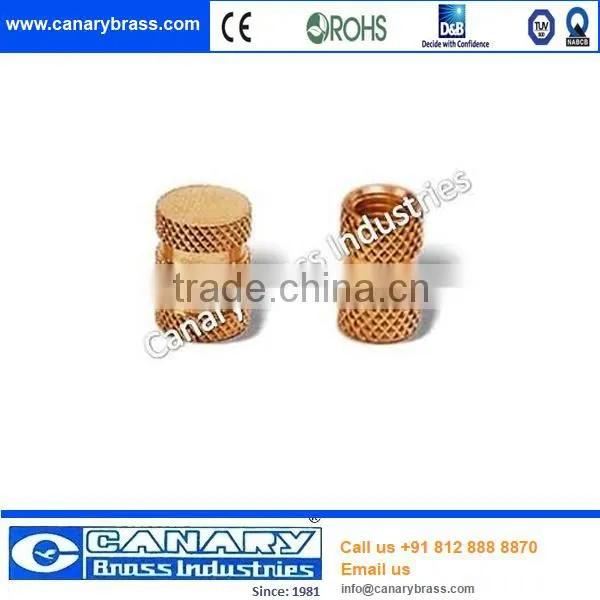 hex thread brass inserts,brass inserts for plastics,threaded brass insert