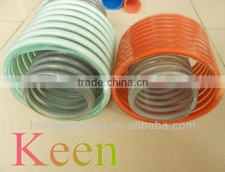 PVC Reinforced Plastic Suction Hose/ water pump hose