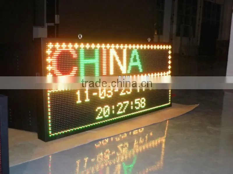 waterproof consistant quality high brightness cheap price Best Sell led moving message display sign