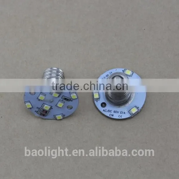 e10 e14 30mm led amusement light 60v 24v 220v white color
