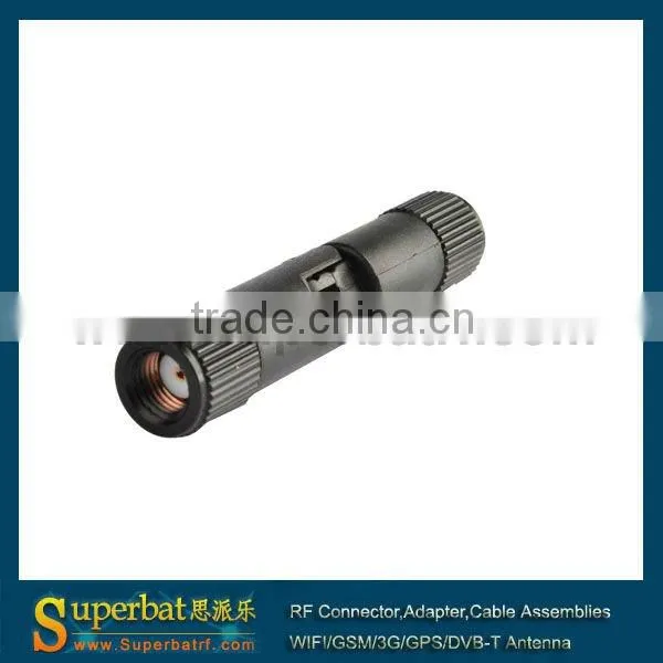 Antenna Adapter RP SMA Plug to Plug Right Angle male to male electric adapter