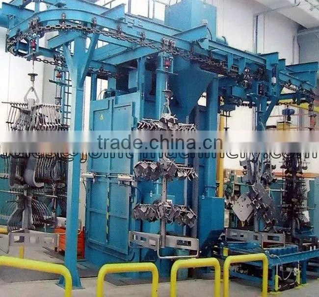 Catenary Stepping Shot Blasting Machine