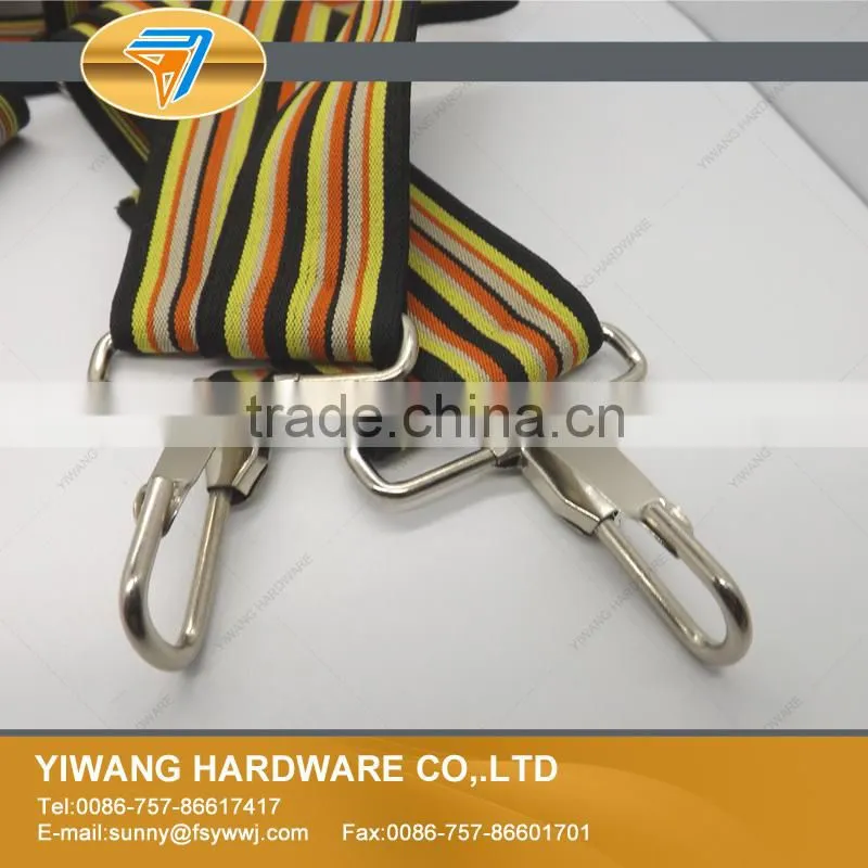 2015 china supplier nickel black iron snap hook for purses and handbags