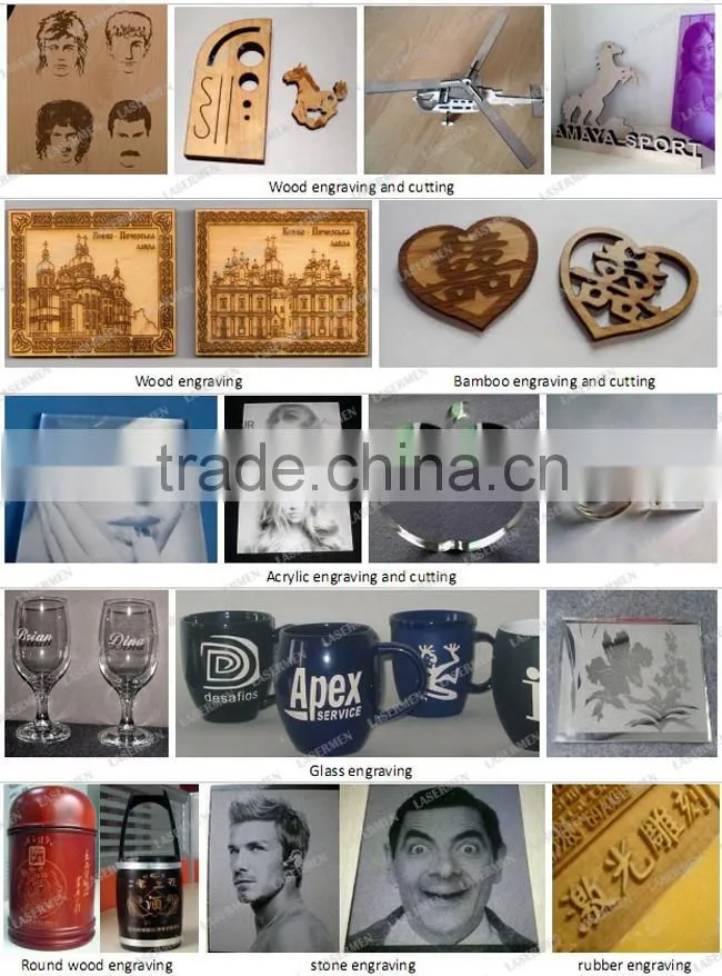 professional mini laser wood etching machine LM-6040