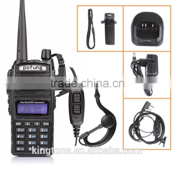 Baofeng UV-82 136-174 & 400-520MHz Dual Band Dual Display two way radio with Free earphone