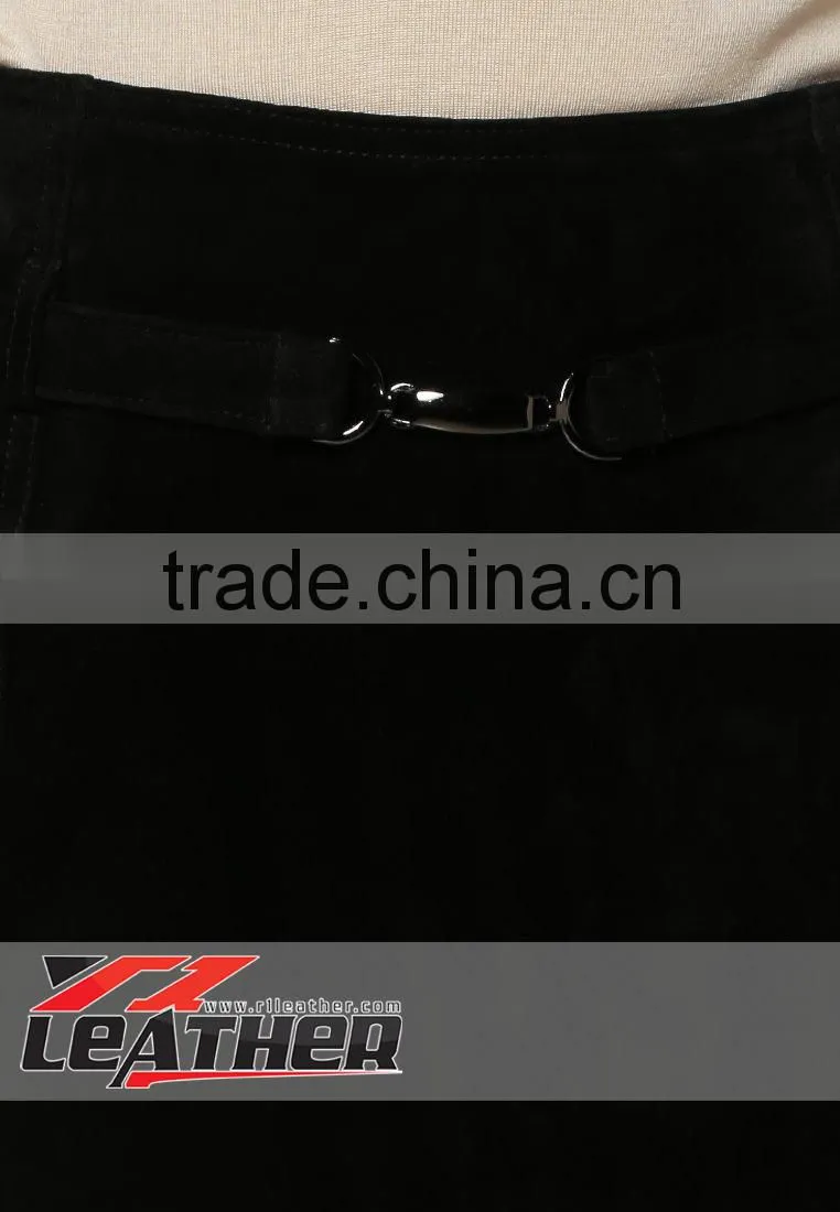Genuine Sheep Skin Women Fashion Leather SKIRT