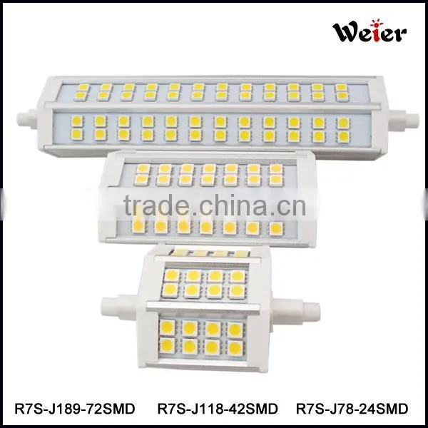RA80 R7S 85-265V AC 5-15W smd led r7s led light 2years warranty