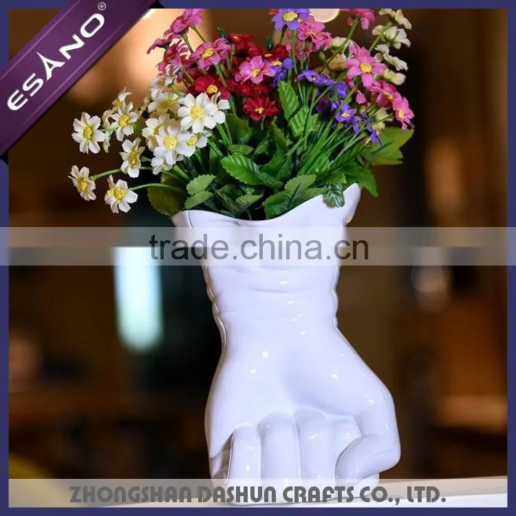 Modern decorative resin craft vases