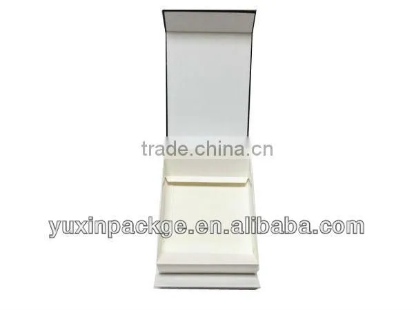 2013 new design folding gift paper packing box with paper tray insert