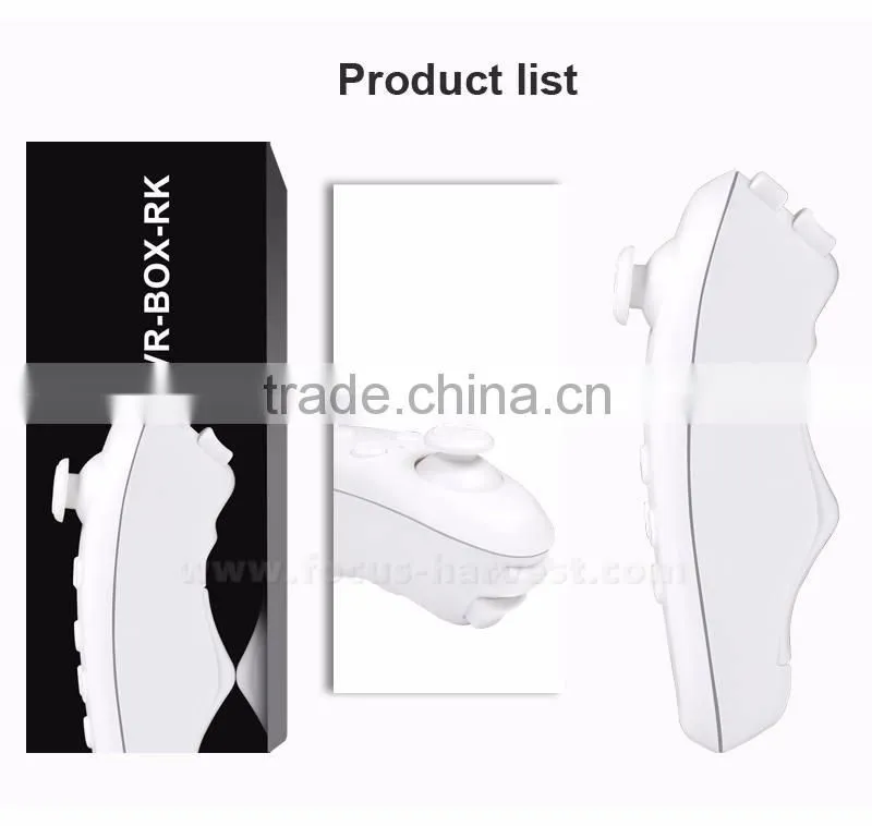 2016 factory direct price wirelress bluetooth remote shutter for selfie stick