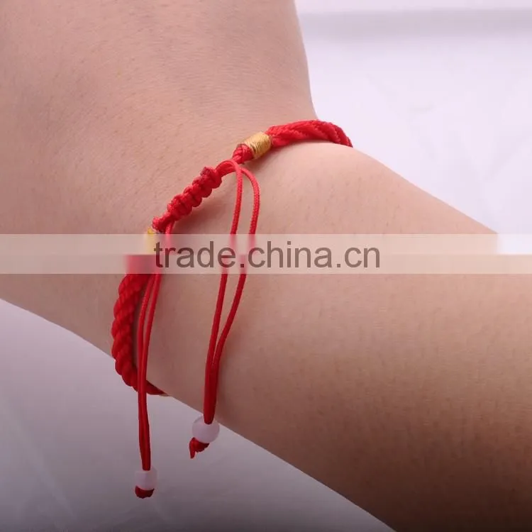 >>>2016 high quality fashion stone beads red rope kids women men bracelets&bangles/