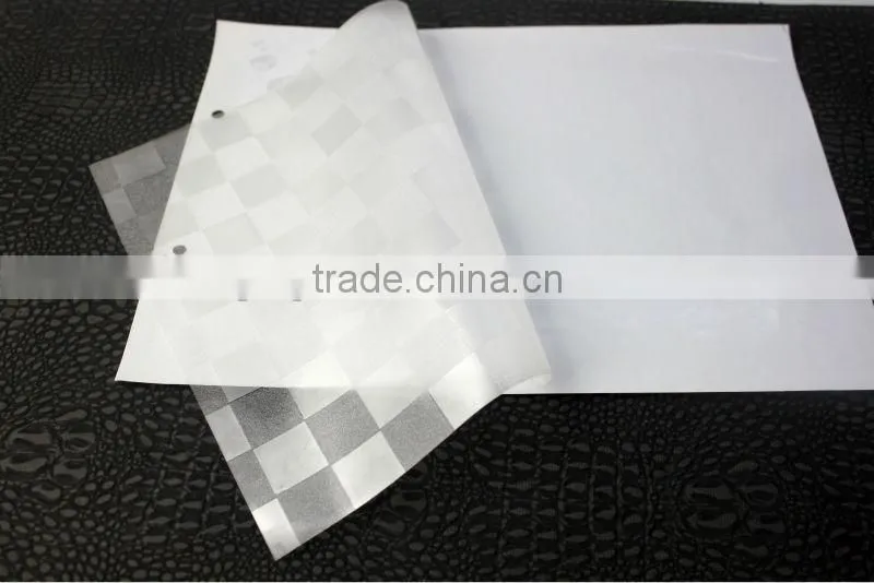 pvc flat decorative stained glass window film