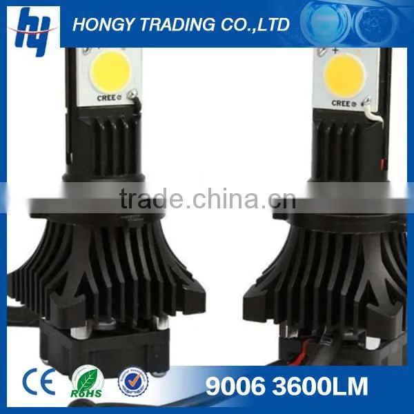led 9006 headlight 50w 1800lm