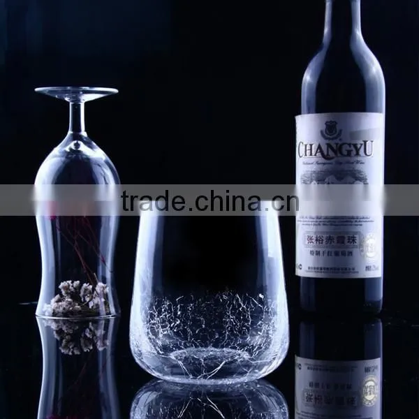 Hand blown champagne flute