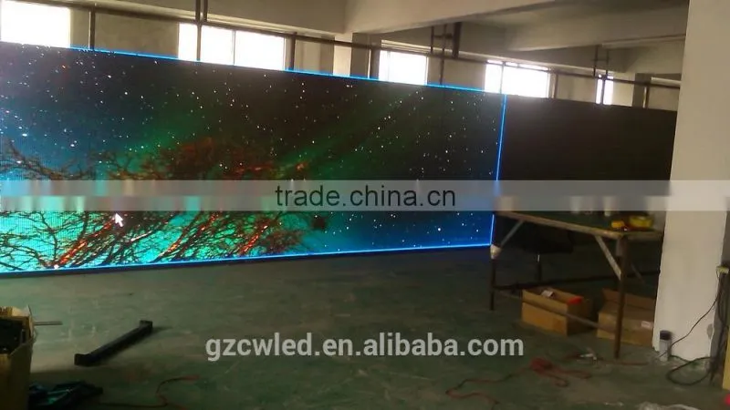 Guangzhou supplier easy movable best performance p7 outdoor full color led video stage rental display screen