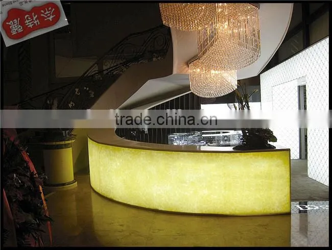 Hotel Decor Translucent Textured Acrylic Indoor Wall Paneling