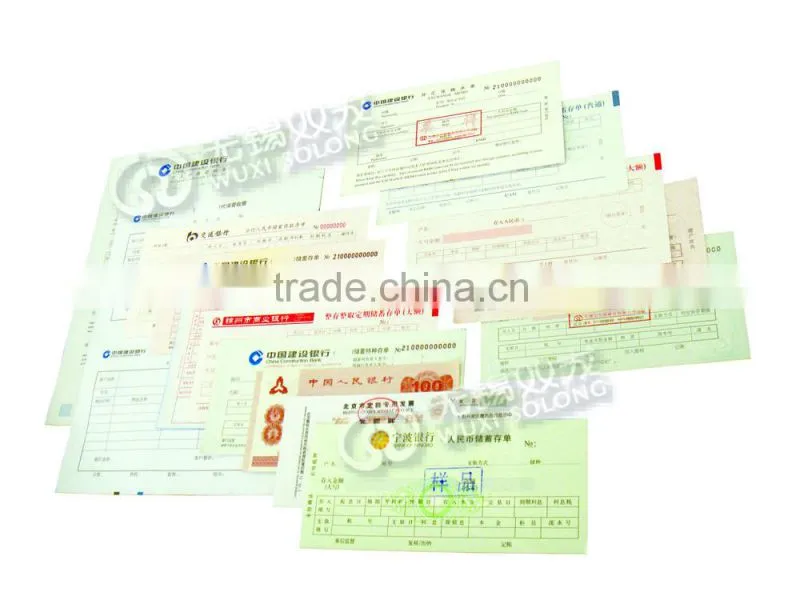JiangSu Manufacture NCR Delivery Form Paper