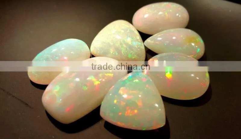 #SMZZ Top Quality Far Size Natural Gemstone Cabochon Ethiopian Opal