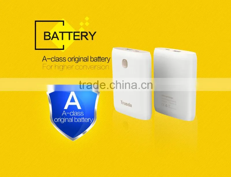 2016 Manufacture OEM promotional mobile xiaomi power bank 10000mah for samsung Note,I7