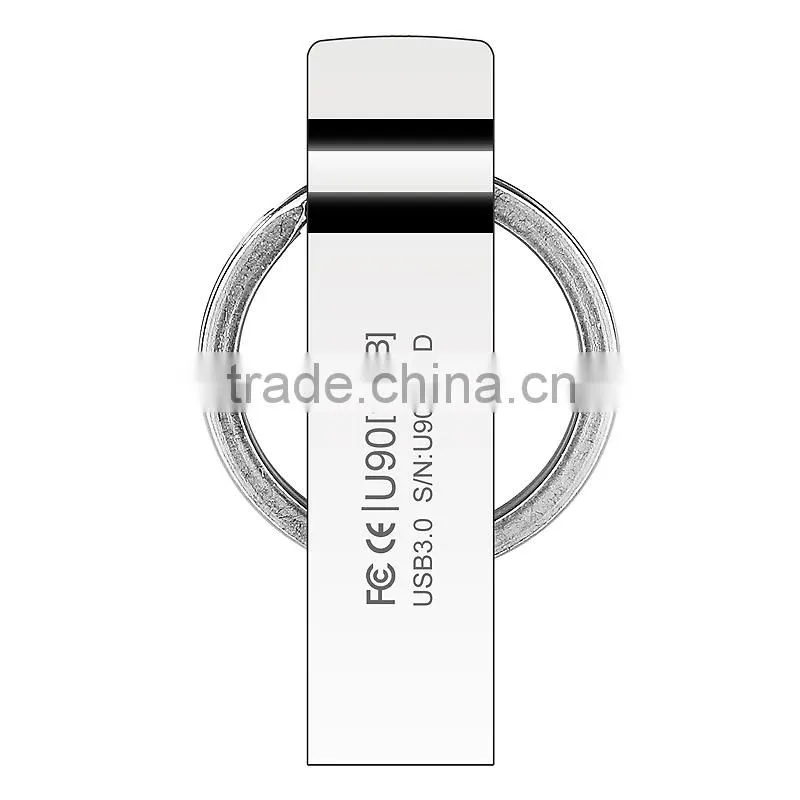 Metal Mini Smart waterproof Key chain usb 3.0 memory flash stick pen drive 8GB