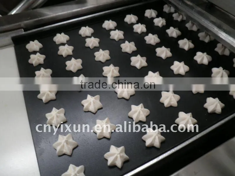 YX1000 PLC small fortune cookies making machine, cookies depositor