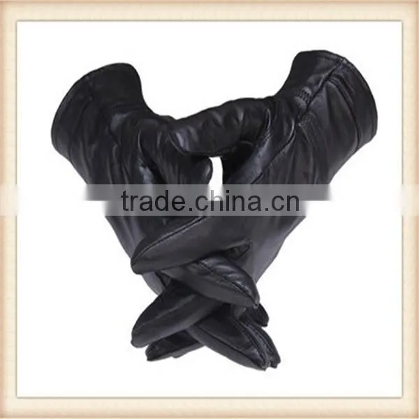100% Authentic Leather Motorcycle Men Gloves