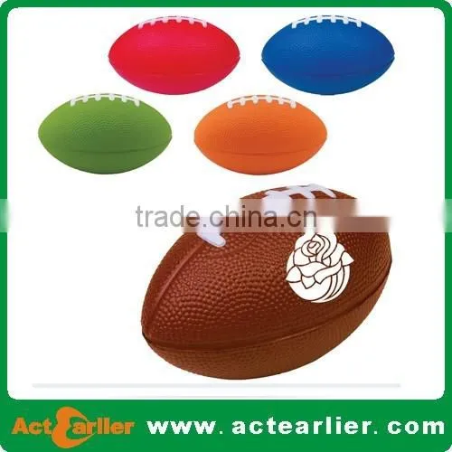 cheap anti stress ball football shape for promotional