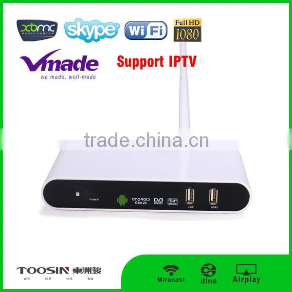 AML8726-MX Android 4.2.2 hd smart android tv box dvb t2